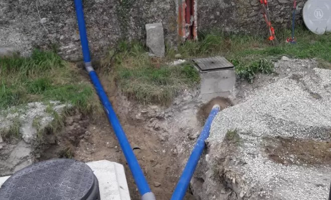 Installation de fosse septique à Crest (26)