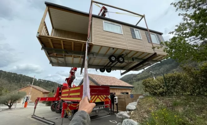 Mise en place d'un Mobilhome (07)